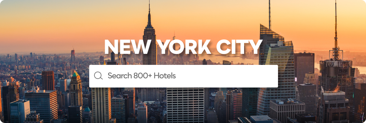 NYC: Search 800+ Hotels