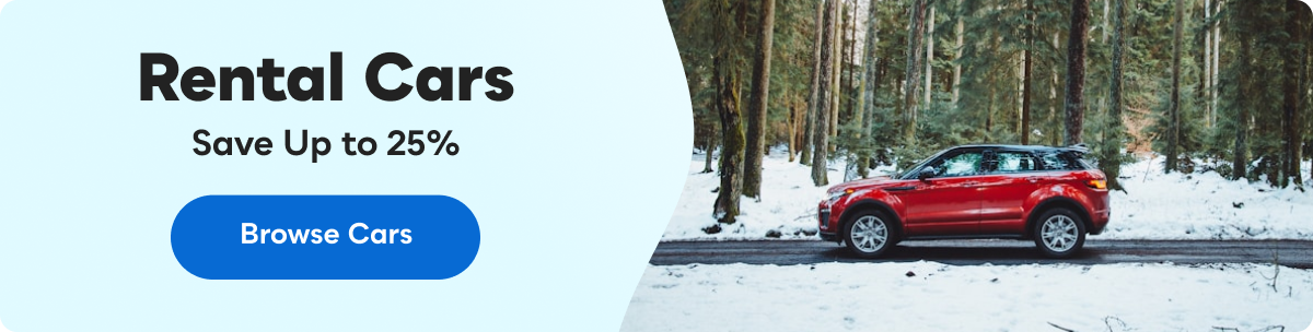 Save Up to 25% on Car Rentals&nbsp;>