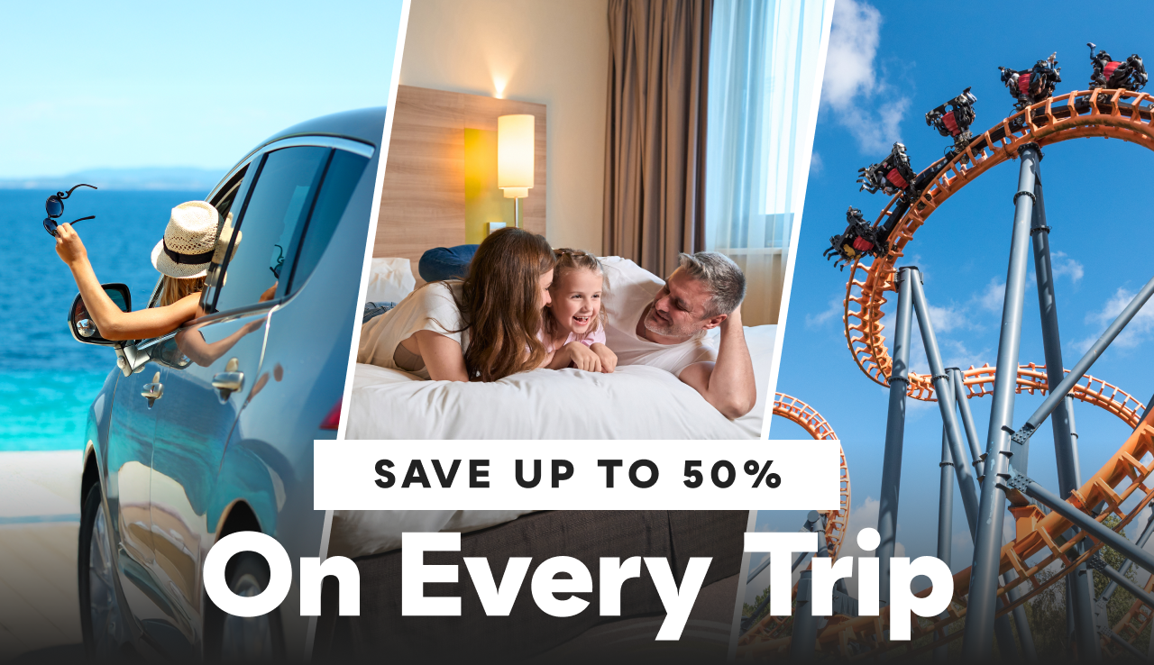 Save Up to 50% on Every Trip
