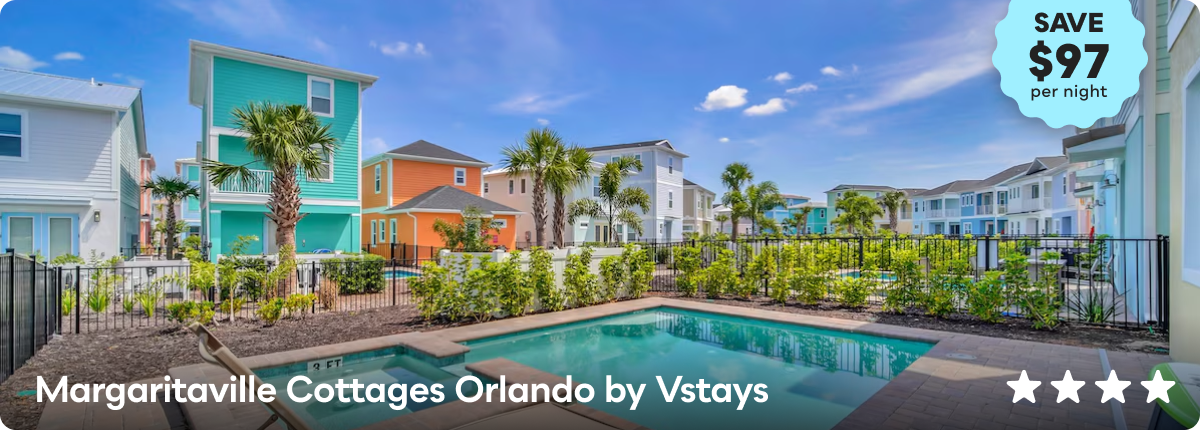 Margaritaville Cottages Orlando by Vstays | **** | Save $97 per night