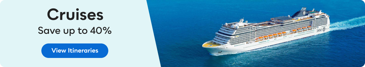 Save Up to 40% on Cruises&nbsp;>