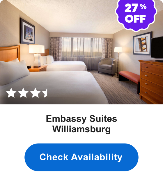 Embassy Suites Williamsburg | ***1/2 | 27% OFF