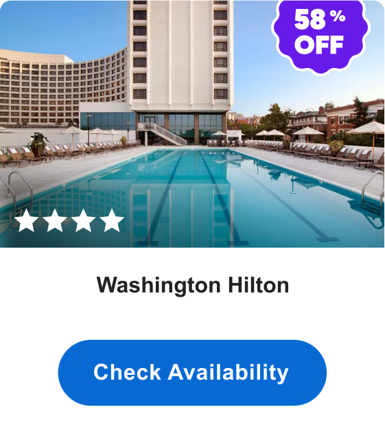 Washington Hilton | **** | 58% OFF