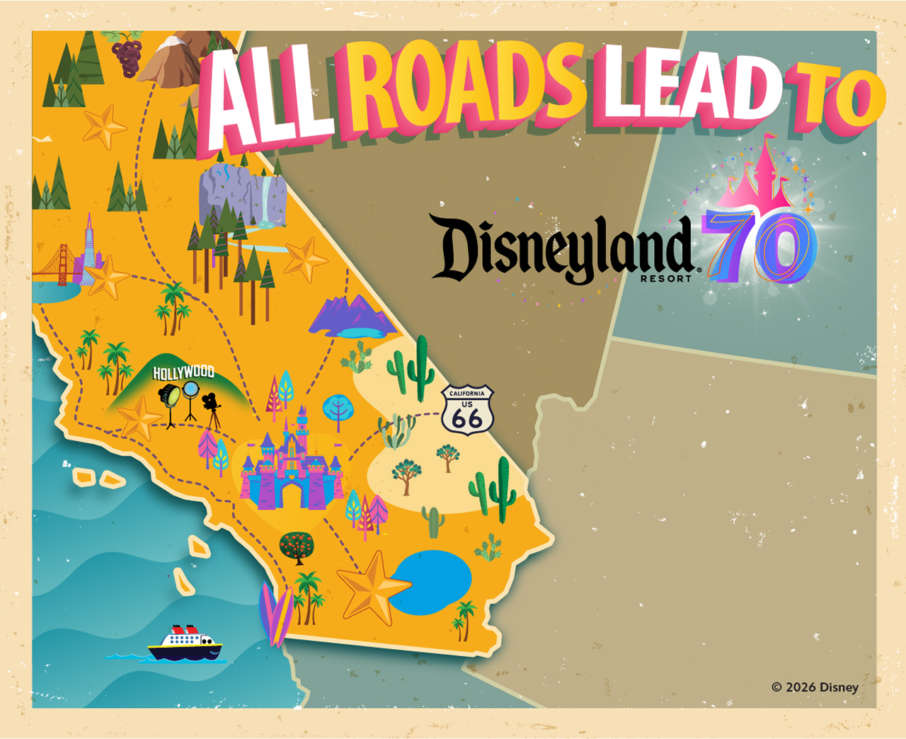 All Roads Lead to Disneyland&reg; Resort