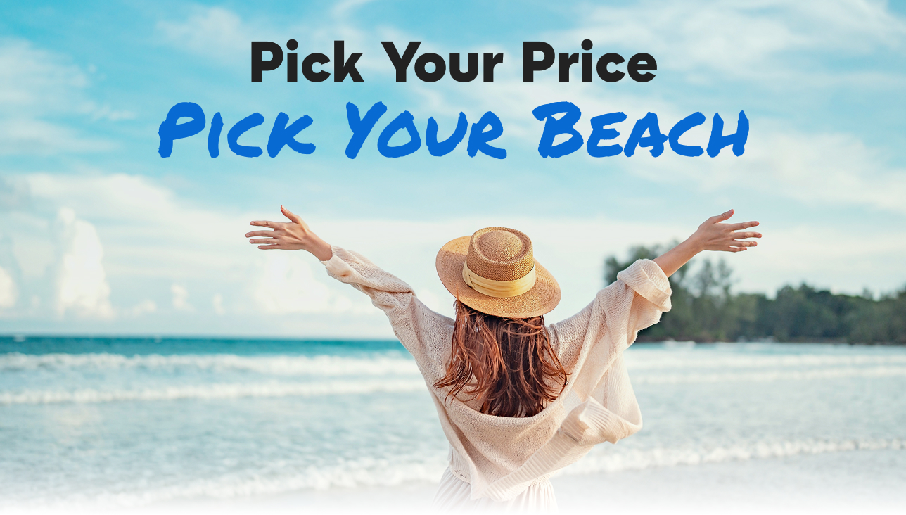 Pick Your Price, Pick Your Beach