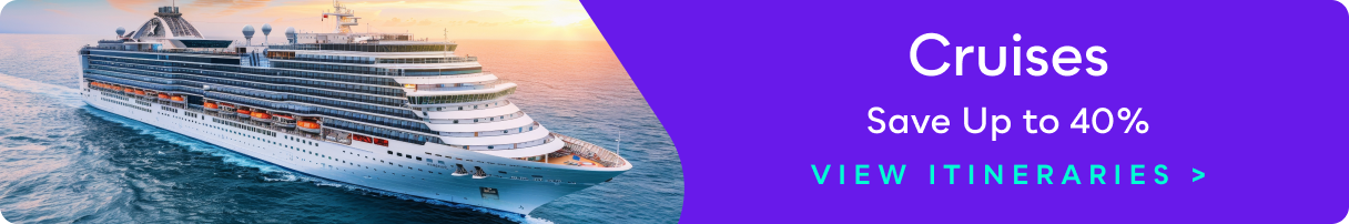 Save Up to 40% on Cruises&nbsp;>