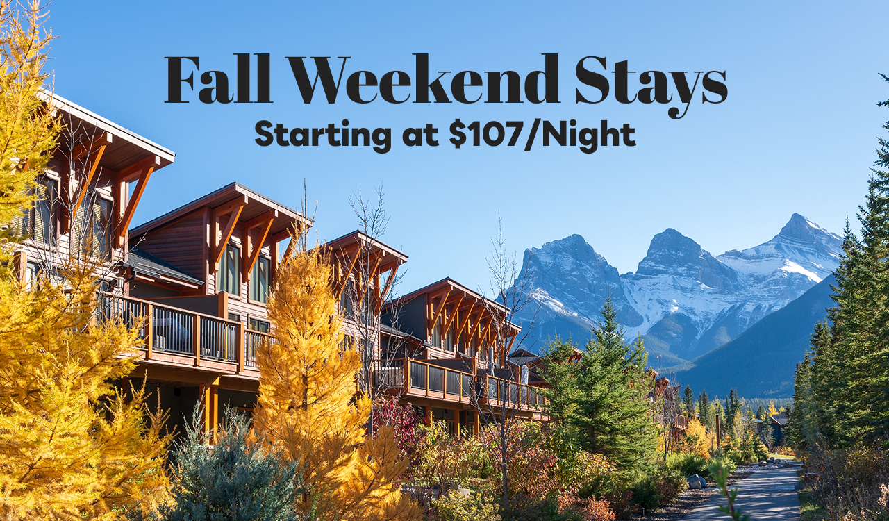 Fall Weekend Stays Starting at $107/night