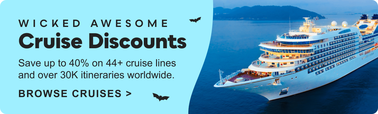 Save Up to 40% on Cruises&nbsp;>